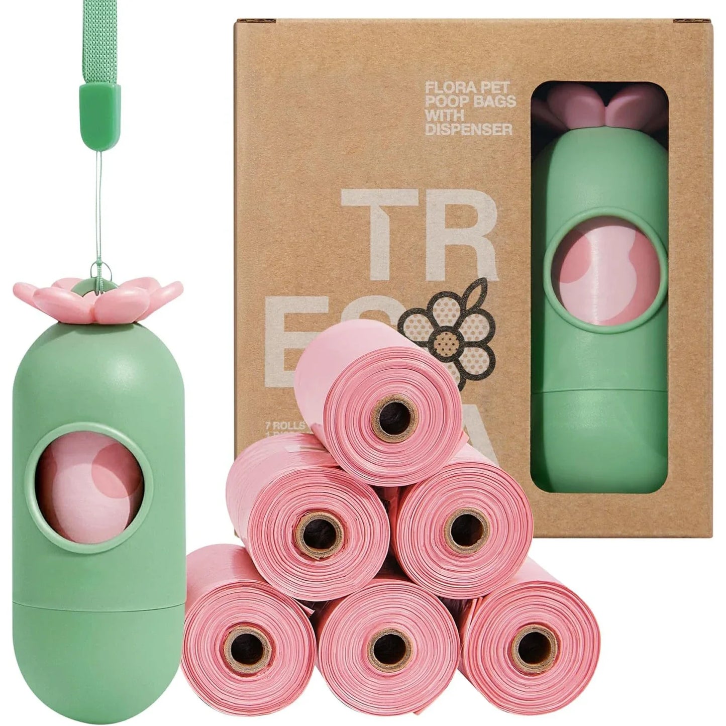 Set Dog Poop Bag Dispenser