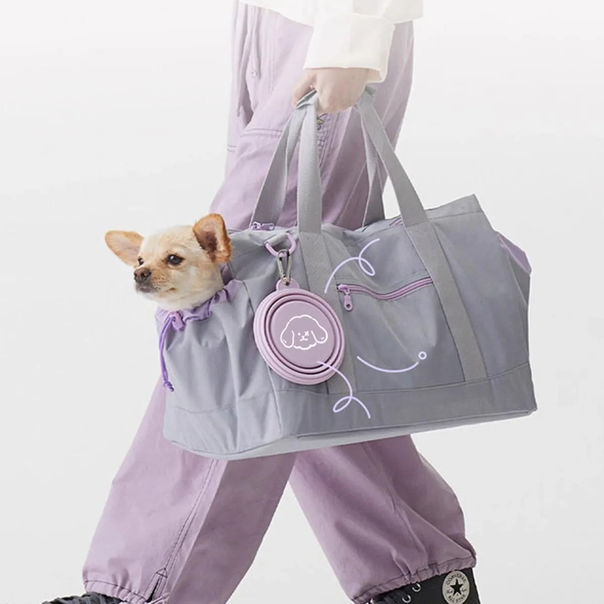 Pets Go Out Folding Bolws