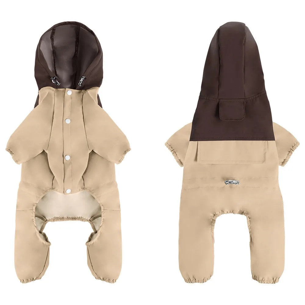 Pet Clothing Reflective Dog Raincoat Waterproof - High Visilibity