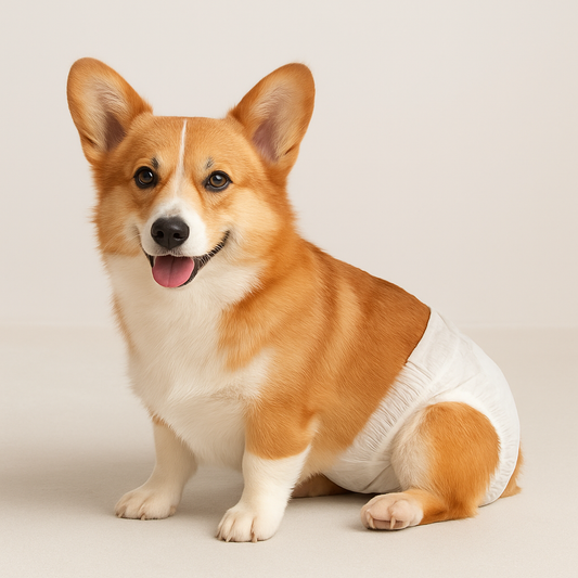 Wearable Pet Diapers – Waterproof, Anti-Leak, Comfortable &amp; Disposable