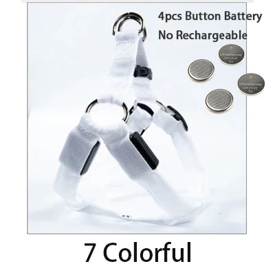 Adjustable LED Dog Harness