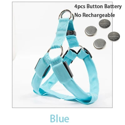 Adjustable LED Dog Harness
