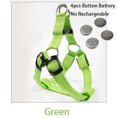 Adjustable LED Dog Harness