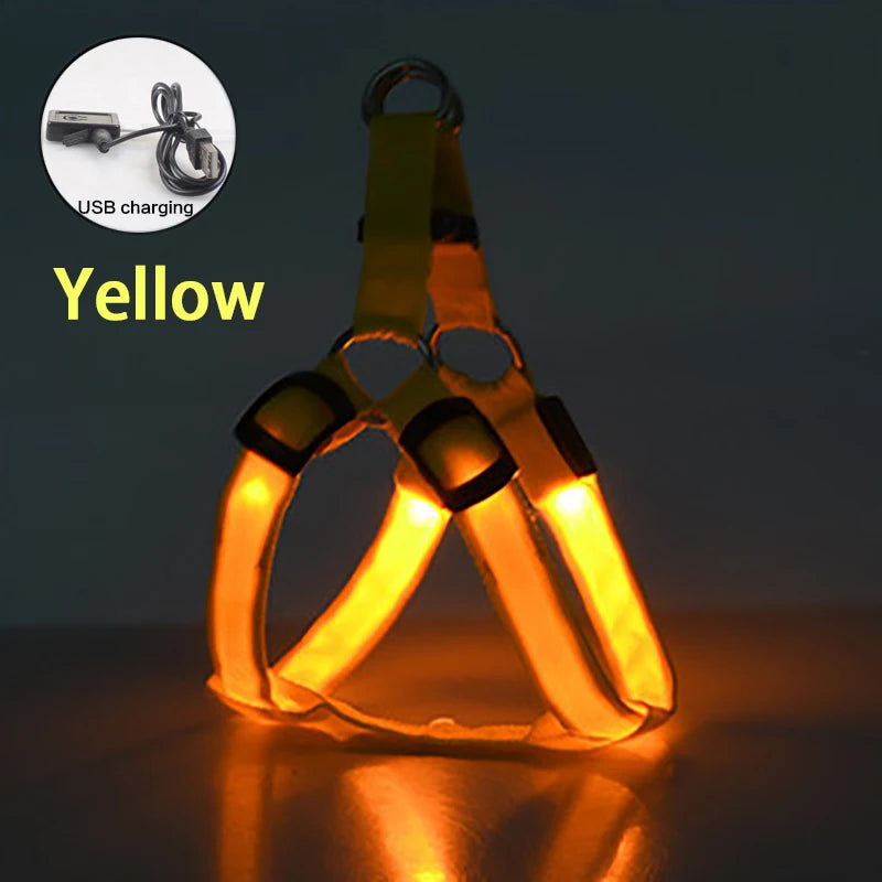 Adjustable LED Dog Harness