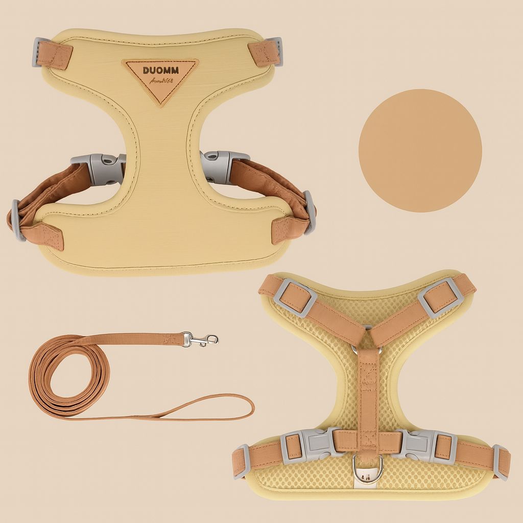 Cat Walking Harness Set