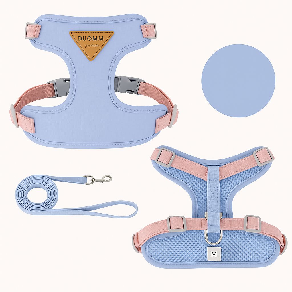 Cat Walking Harness Set