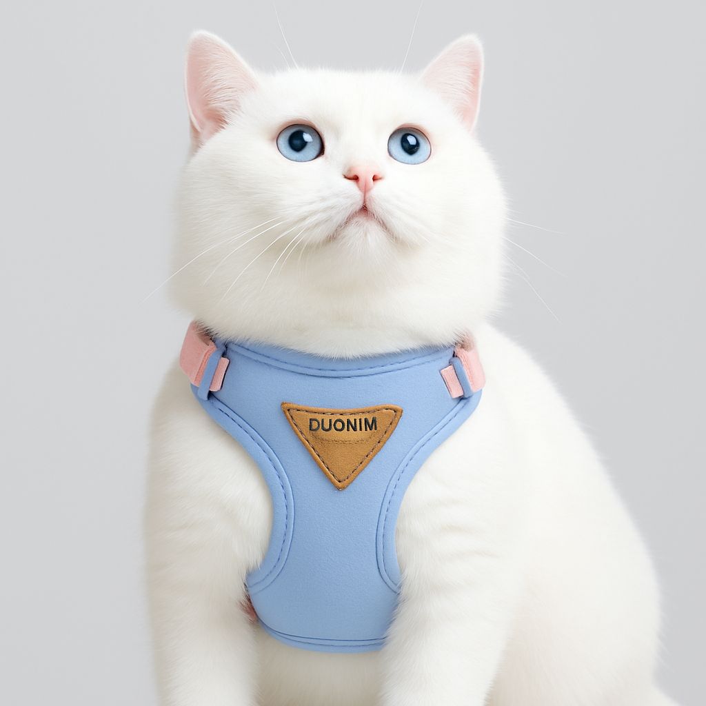 Cat Walking Harness Set